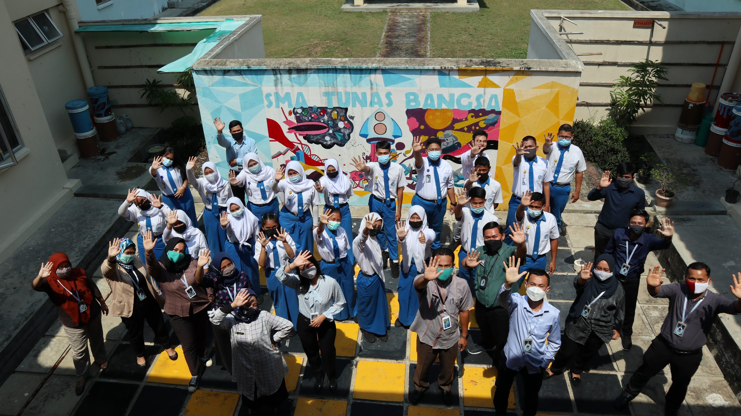 Siswa siswi SMA Tunas Bangsa telah melaksanakan Ujian Sekolah