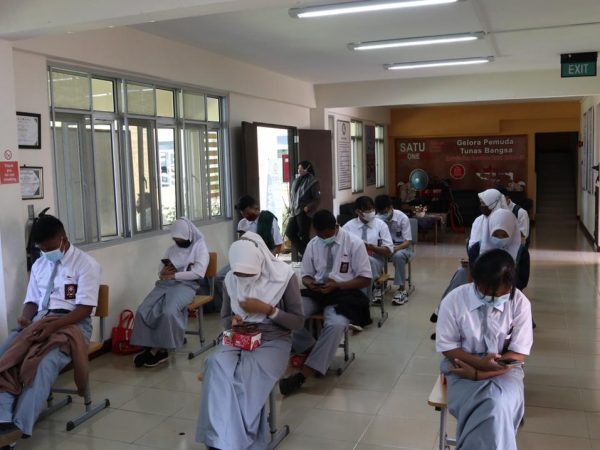 Pelaksanaan ANBK 2021 SMA Tunas Bangsa