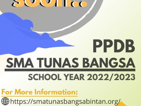 COMING SOON PPDB SMA TUNAS BANGSA