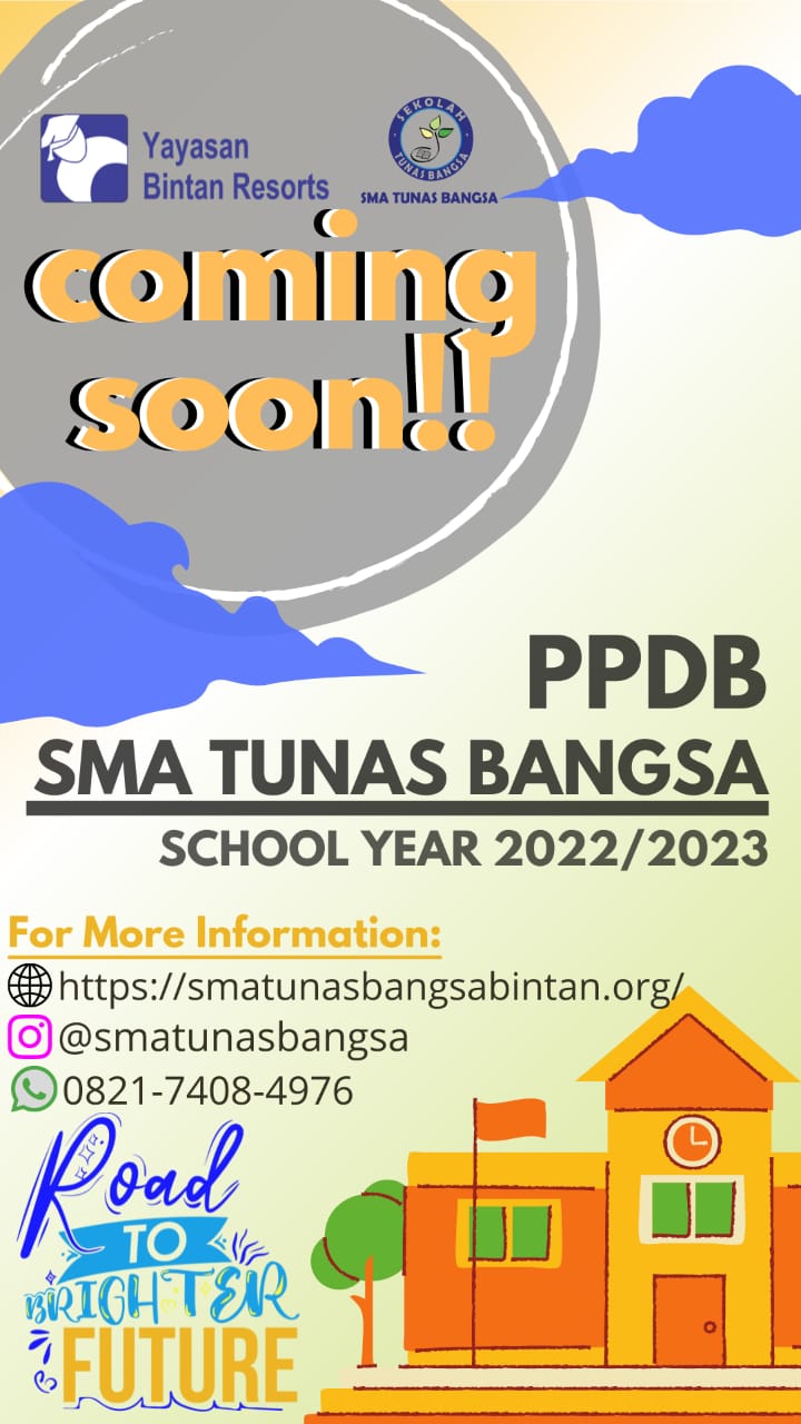 COMING SOON PPDB SMA TUNAS BANGSA