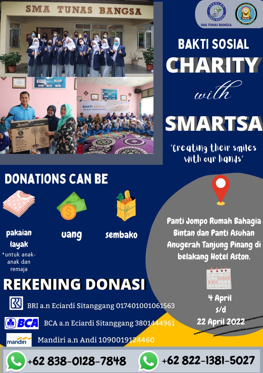 Donasi Sosial: Charity With Smartsa