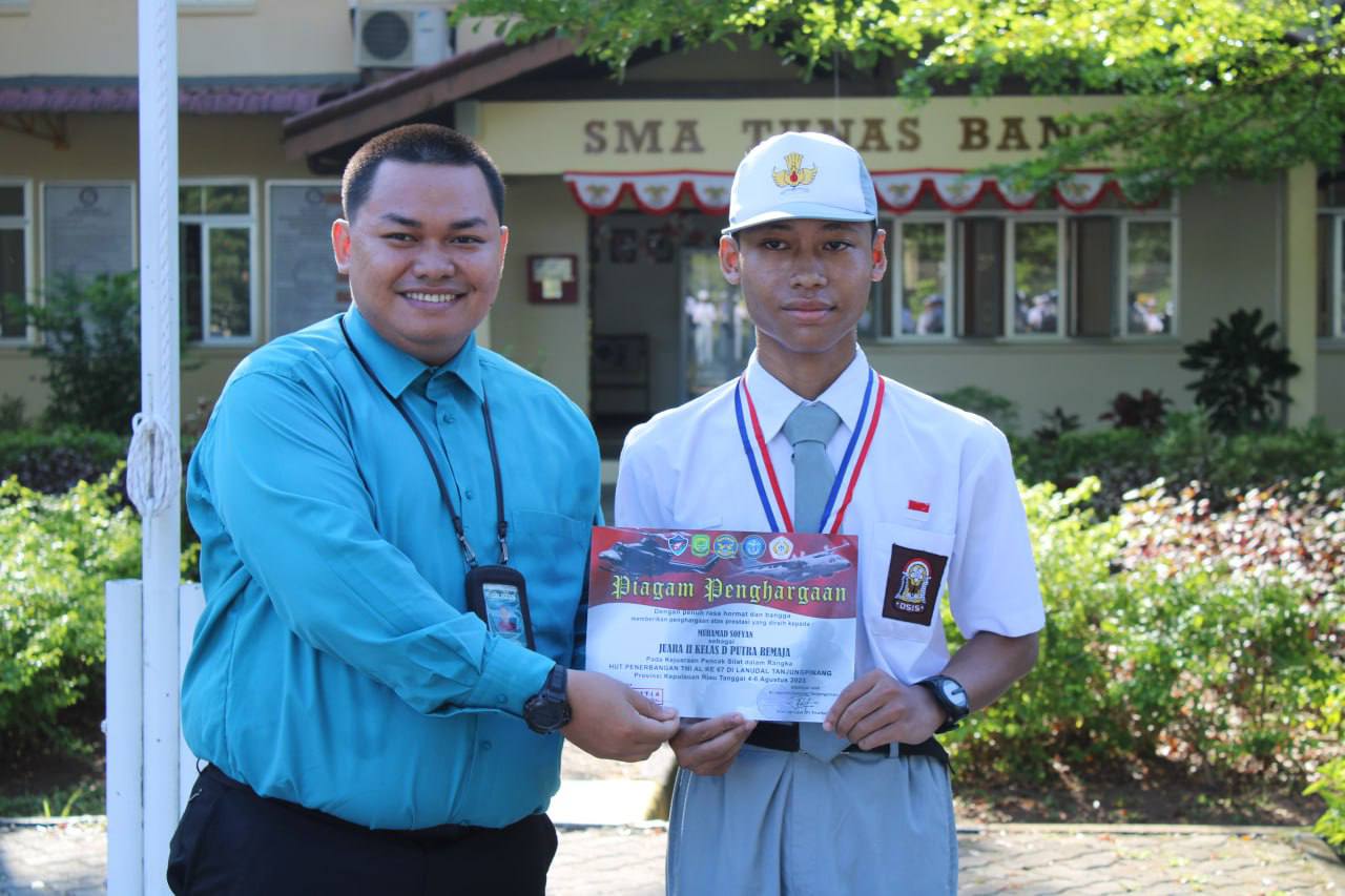 Juara 2 Pencak Silat kelas D Putra