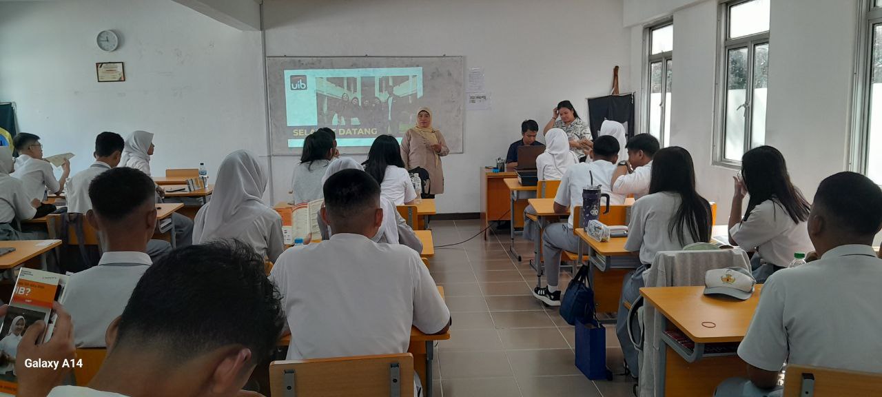 Kunjungan dan Sosialisasi Universitas Internasional Batam di SMA Tunas Bangsa