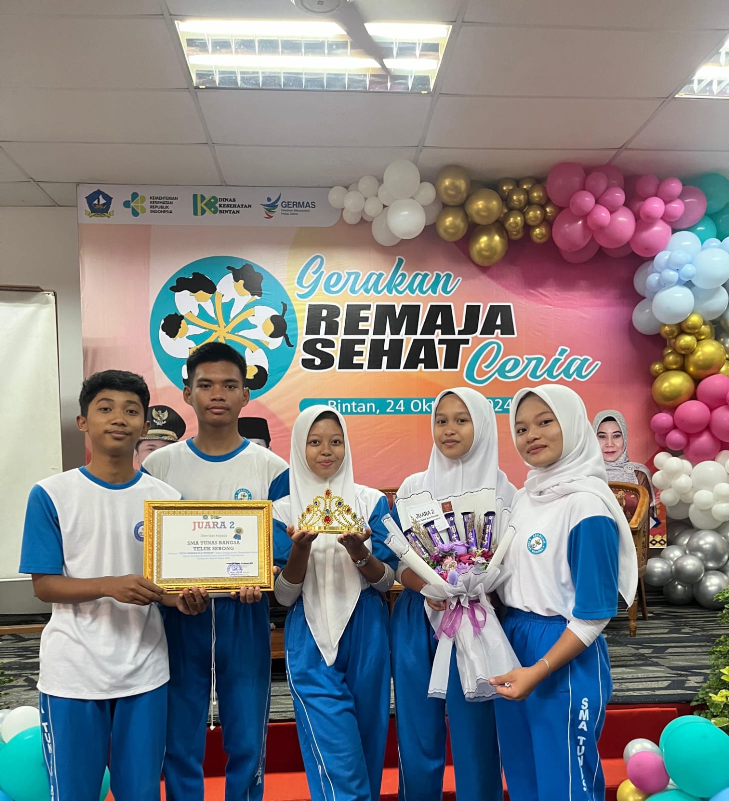 SMA Tunas Bangsa Raih Juara 2 lomba video bertema "Remaja Sehat Ceria"